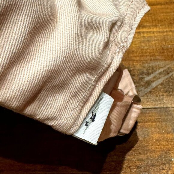 Hampton Water Adjustable Pink Dad Hat Embroidered Logo Cotton Cap NWOT Wine Merc - Picture 2 of 2